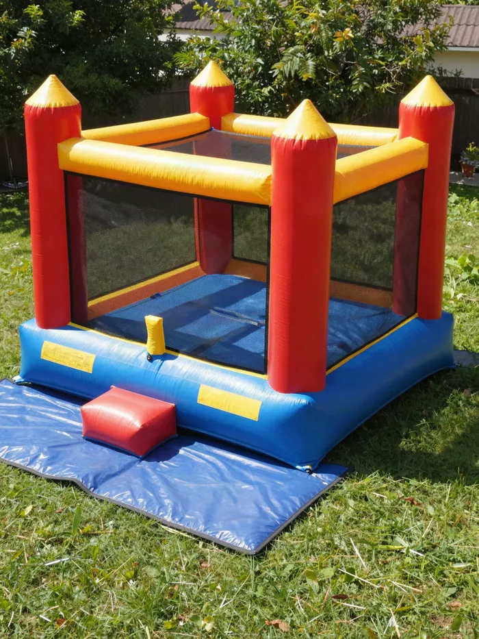 Castillo 3x3 clásico en alquiler, Inflables Cucú Fun (foto ilustrativa)